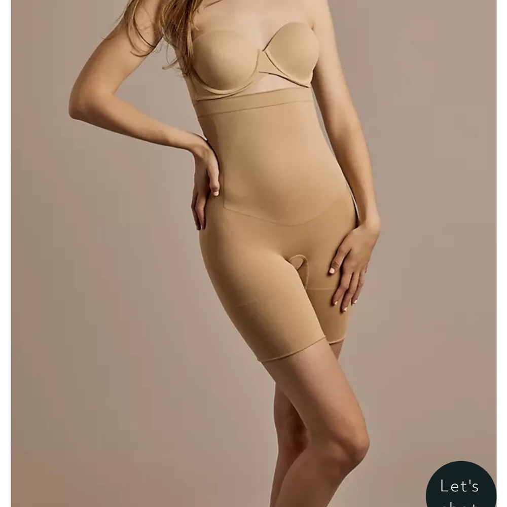 Women's Nude Shapewear Bodysuit DAVIDS BRIDAL XL